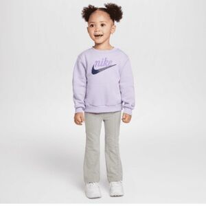 Nike New Impressions Toddler 2-Piece Leggings Set Sweatshirt Purple NWT